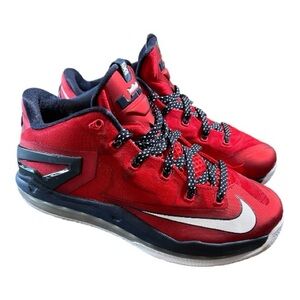 Nike Max Lebron Low Independence Day Shoes sz 8